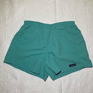Patagonia Women’s Baggies Teal Casual Shorts